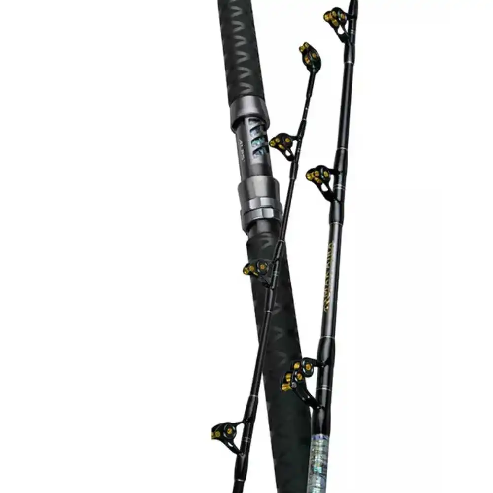 Okuma Makaira Straight Butt Stand-Up Rod TR 5 Ft 8" 50 Lbs + Curved Trolling Butt