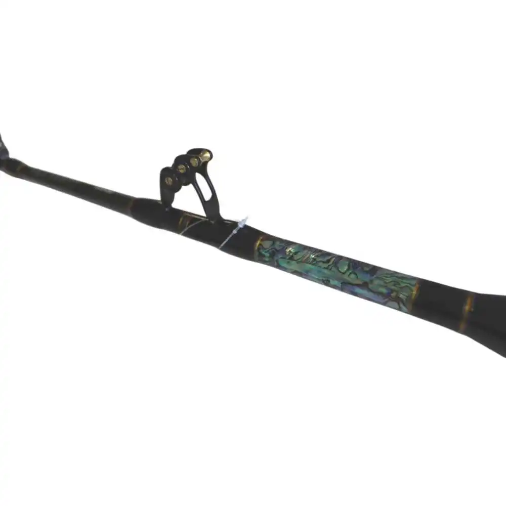 Okuma Makaira Straight Butt Stand-Up Rod TR 5 Ft 8" 50 Lbs + Curved Trolling Butt – Bild 4