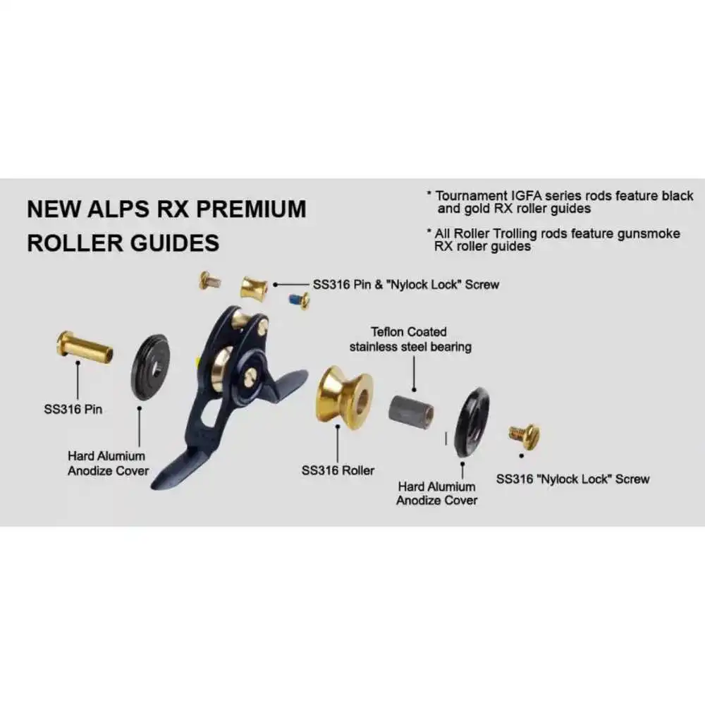 Okuma Makaira Straight Butt Stand-up Rod TR 5 Ft 8" 30 Lbs + Curved Trolling Butt – Bild 6