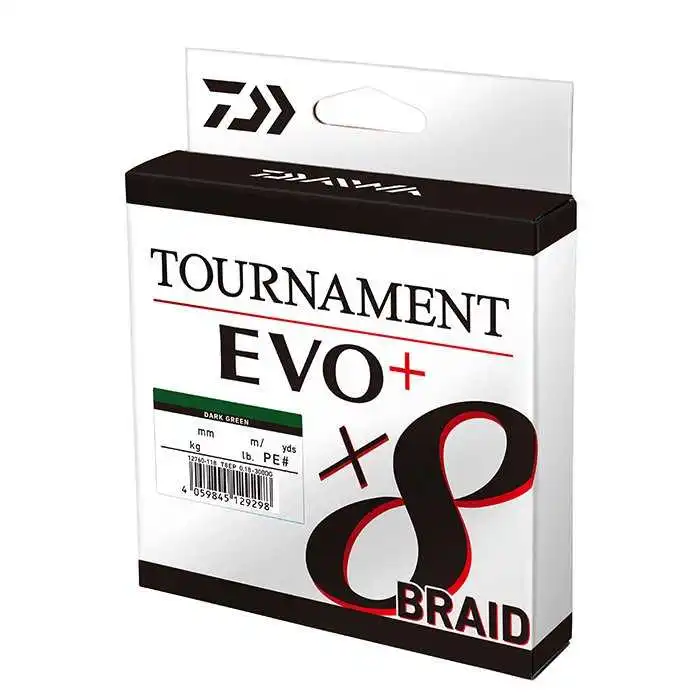 Daiwa Tournament X8 Braid EVO+ 0,10 Mm 6,7 Kg 900 Meter DG – Bild 2