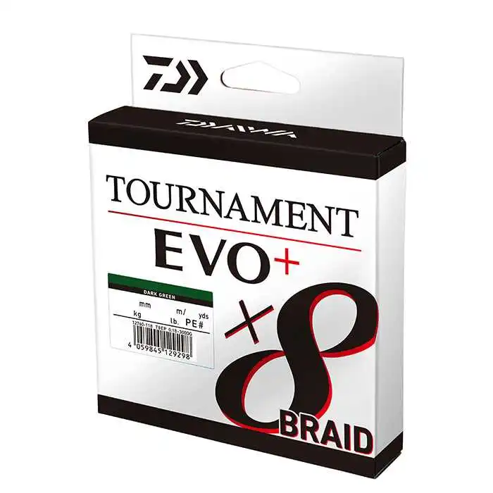 Daiwa Tournament X8 Braid EVO+ 0,08 4,9 Kg 270 Meter DG – Bild 2