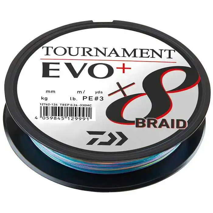 Daiwa Tournament X8 Braid EVO+ 0,35 Mm 35,1 Kg 300 Meter MC