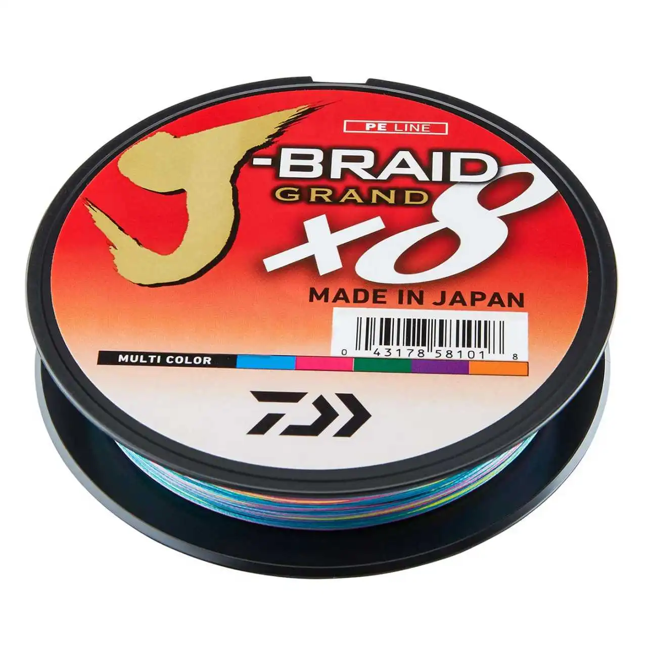 Daiwa J-Braid Grand X8 150m Multi Color