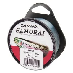 Daiwa Samurai Forelle - 500m / Transparent-grau