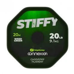 Ridge Monkey Connexion Stiffy Chod / Stiff Filament 20 Lbs 20 Meter