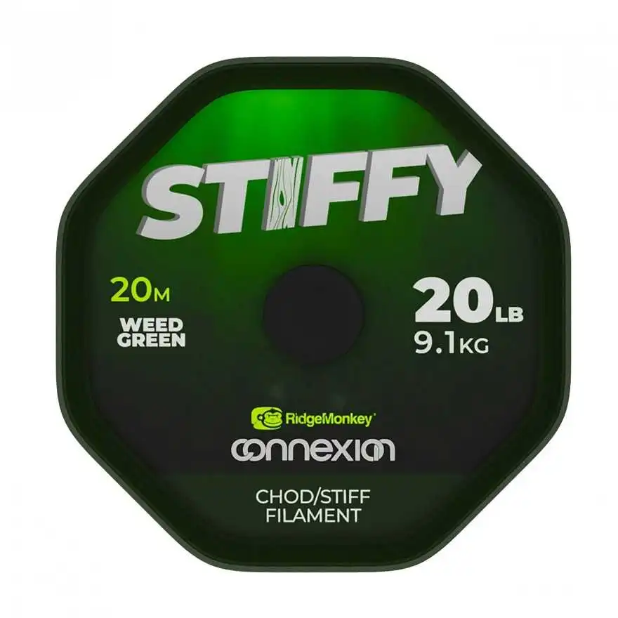 Ridge Monkey Connexion Stiffy Chod / Stiff Filament 20 Lbs 20 Meter