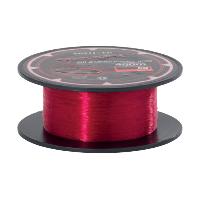 Sänger Specialist Sinking Feeder 0,22 Mm 5,65 Kg 400 Meter Fire Red Transparent – Bild 2