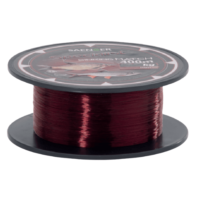 Sänger Specialist Sinking Match 0,22 Mm 5,65 Kg 400 Meter Red Brown Burgundy – Bild 2