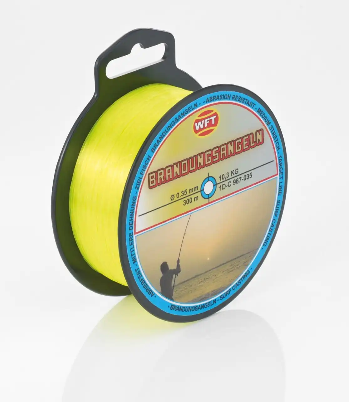 WFT Mono Brandungsschnur Yellow