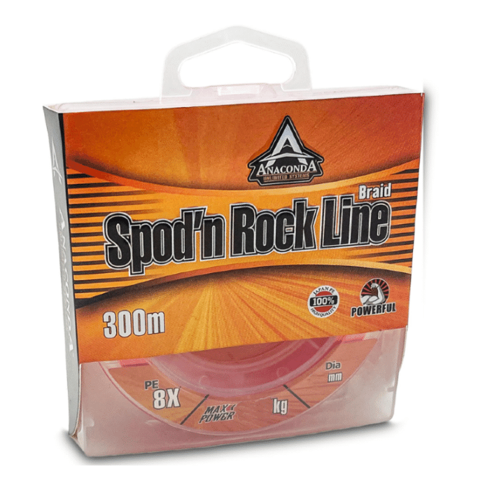 Anaconda Spod’n Rock Line 300 Meter 0,16 Mm 8,75 Kg Red