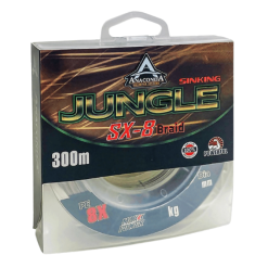 Anaconda Jungle SX-8 Braid 0,30 Mm 17,15 Kg 300 Meter