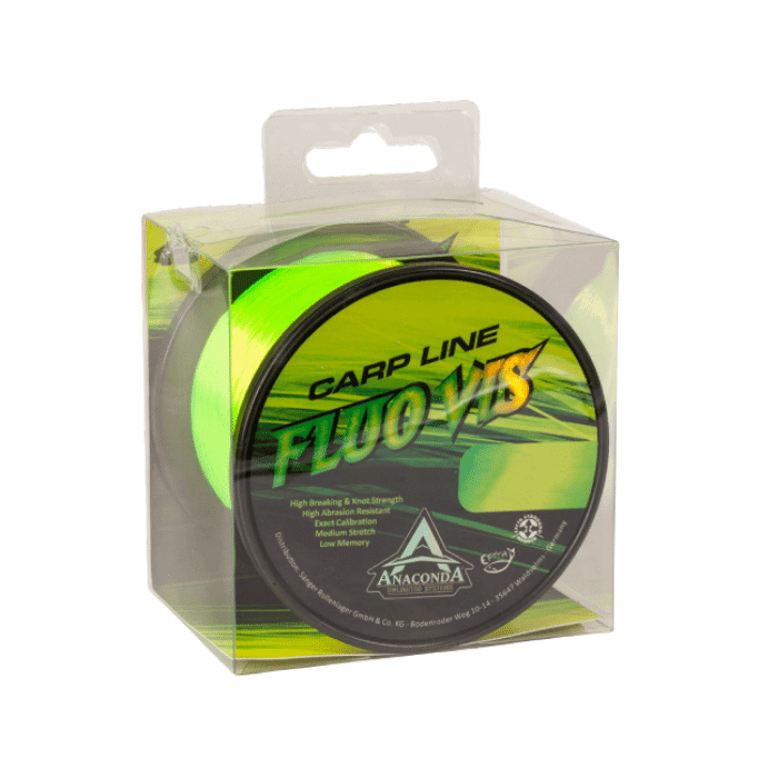 Anaconda Fluovis Carp Line 1.200m 0,40mm – Bild 2