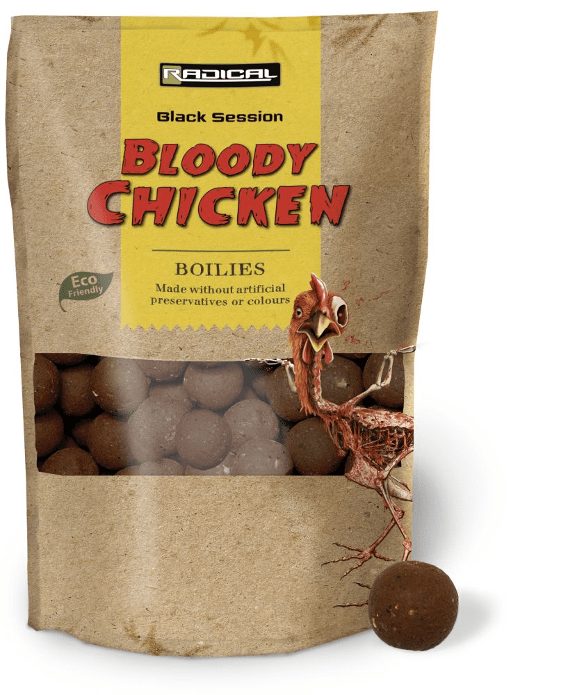 Radical Bloody Chicken Boilies 16 Mm 1 Kg