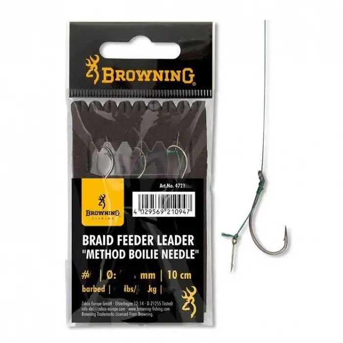 Browning Braid Feeder Leader MBN 7,3kg 0,14mm Gr.4