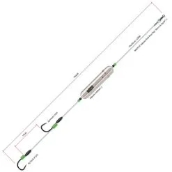 DAM MadCat Adjusta Profi River Rig Worm & Squid 180cm 100lb 60g