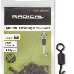 Radical Schnellwechsel-Wirbel Black Non Reflective 10 Stück