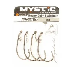 VMC Heavy Duty Swim Bait Hook 4 Stück