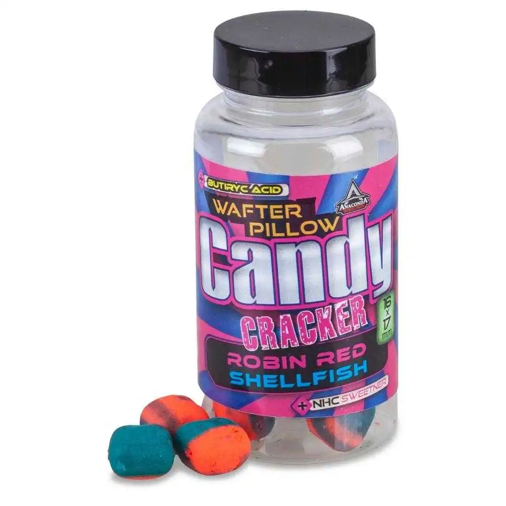 Anaconda Candy Cracker Wafter Pillow Robin Red Shellfish 14 X 15 Mm