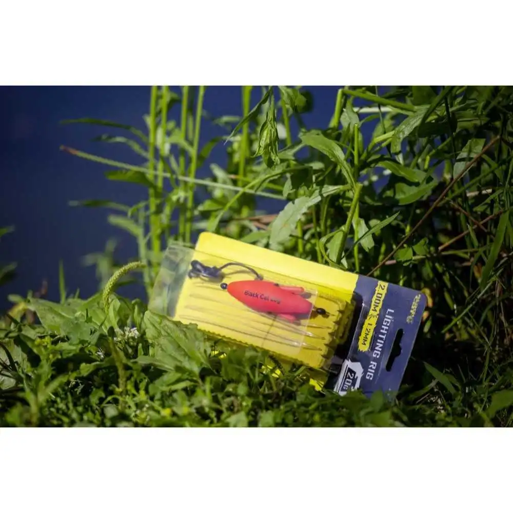 Black Cat Dead Bait Rig 2,0 M 2 Haken 8/0+4/0 – Bild 2