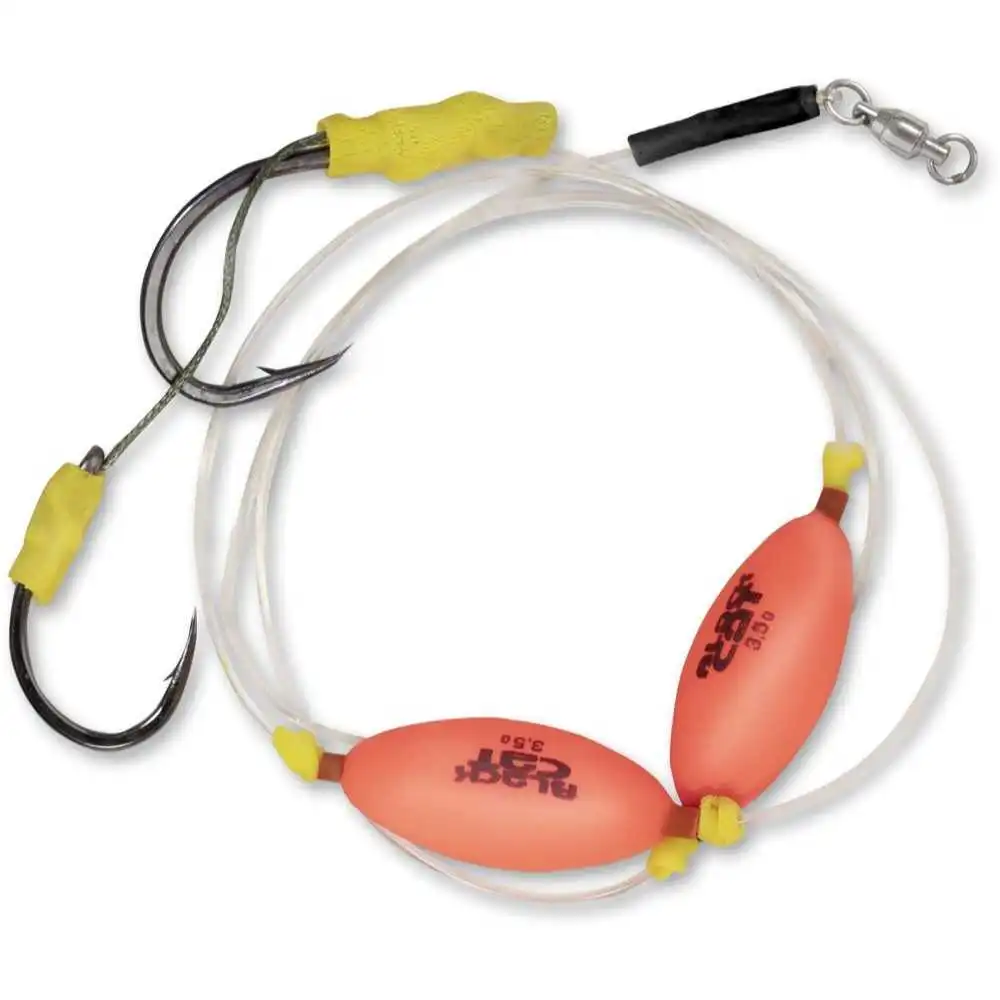 Black Cat Micro U-Float Rig 2,0 M 2 Haken 8/0+1/0