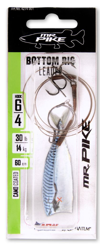 Quantum Mr. Pike Bottom Rig Leader 14 Kg Gr. 6-4 – Bild 3