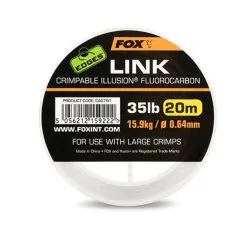 Fox Edges Link Illusion Fluorocarbon 0,64 Mm 35 Lbs 20 Meter