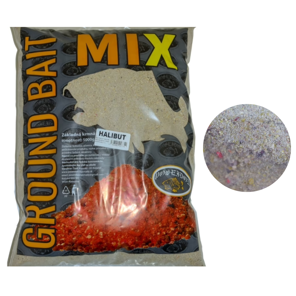 Poseidon Groundbait Mix Halibut 5 Kg
