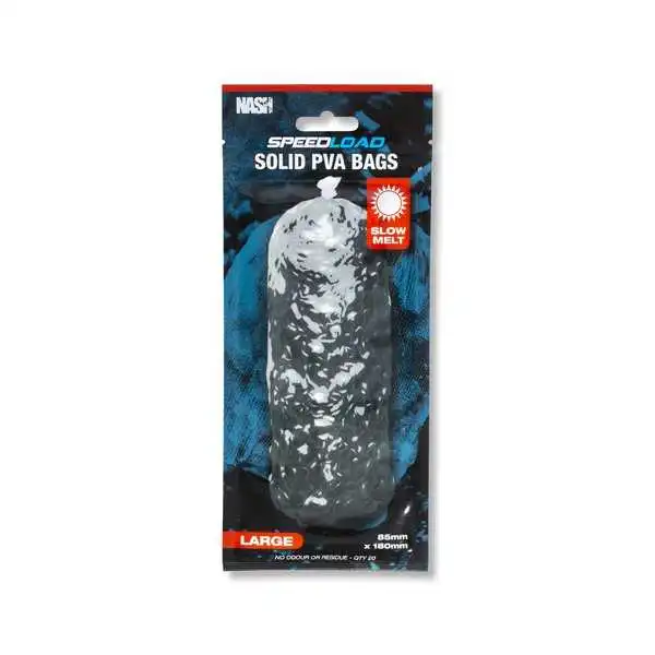 Nash Speedload Solid PVA Bag Slow Melt Large