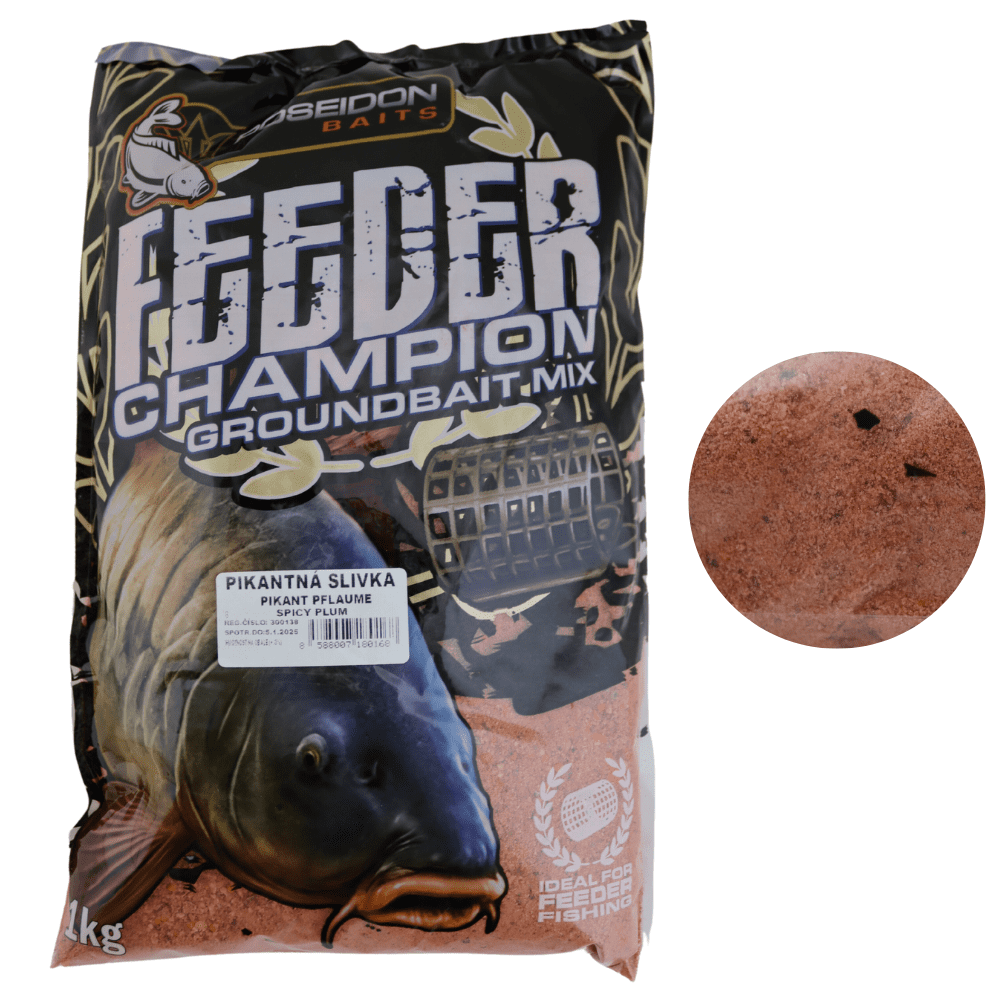 Poseidon Champion Feeder Mix Würzige Pflaume
