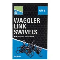 Preston Waggler Link Swivel 8 Stück