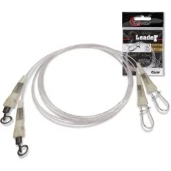Quantum Q-Leader Fluorocarbon 0,50 Mm 18 Kg 60 Cm 2 Stück