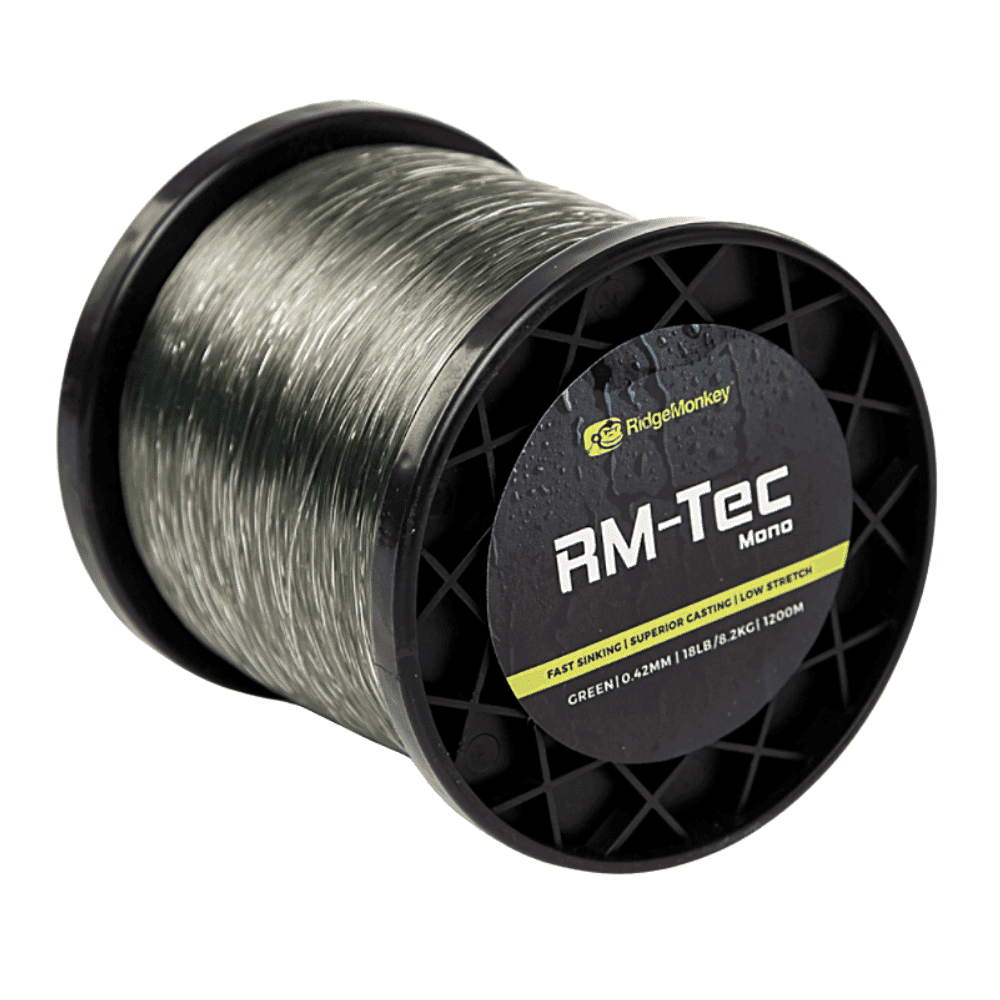 Ridge Monkey RM-Tec Mono 0,42 Mm 8,2 Kg 1200 Meter Green