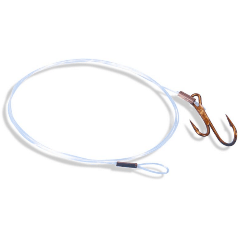 Sänger Fluorocarbon Rig Mit Ryderhaken Größe 1 0,35 Mm 6,5 Kg 70 Cm