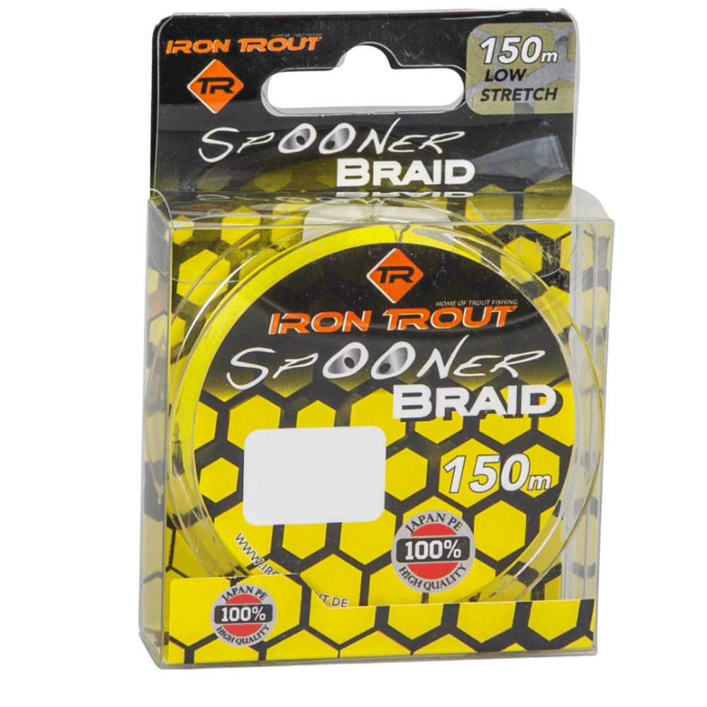 Iron Trout Spooner Braid 0,06 Mm 3,8 Kg 150 Meter Gelb