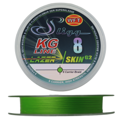 WFT Sligg 8 Lazer Skin G2 0,12 Mm 12 Kg 150 Meter Chartreuse