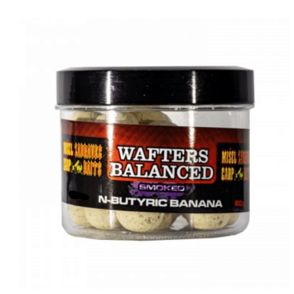Zadravec Baits Wafters Balanced Smoked N-Butyric Banana 20 Mm 60 G