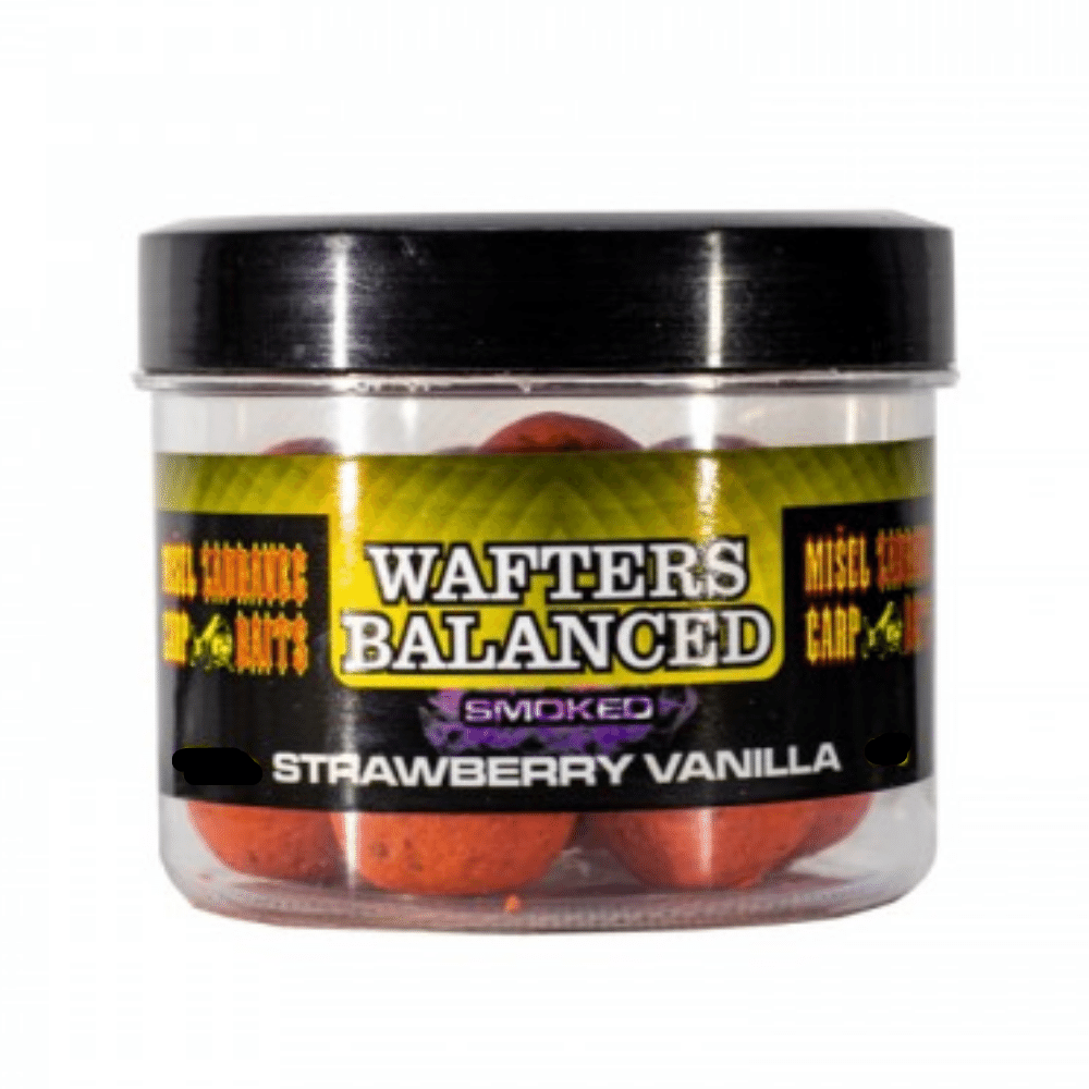 Zadravec Baits Wafters Balanced Smoked Strawberry Vanilla 20 Mm 60 G