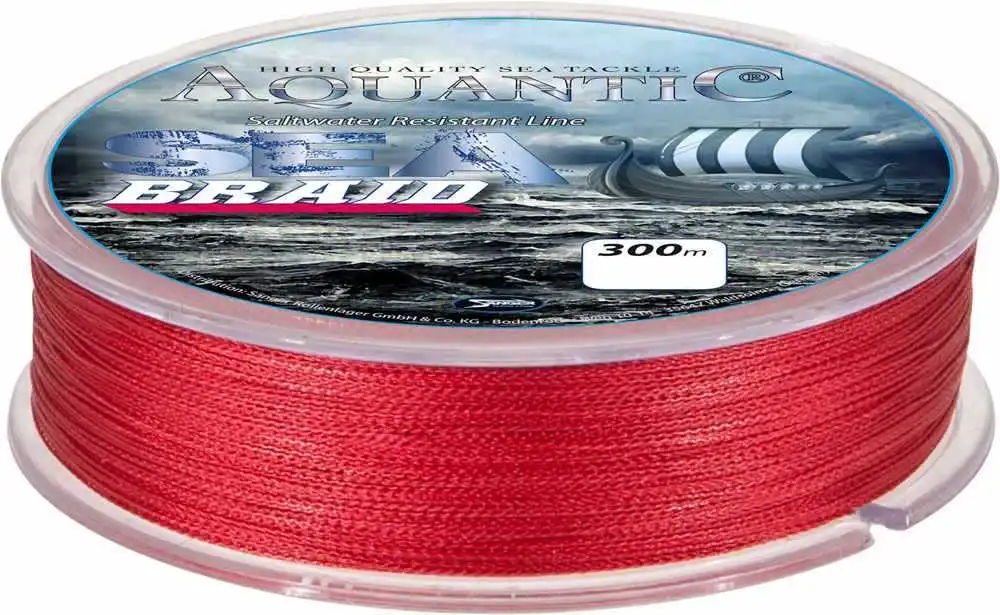 Aquantic Sea Braid 300m Rot – Bild 2