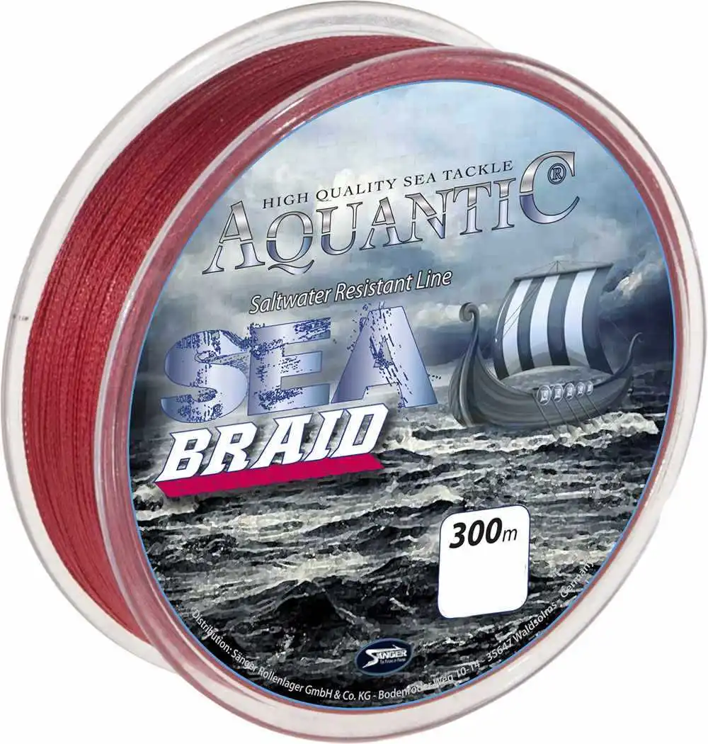 Aquantic Sea Braid 300m Rot
