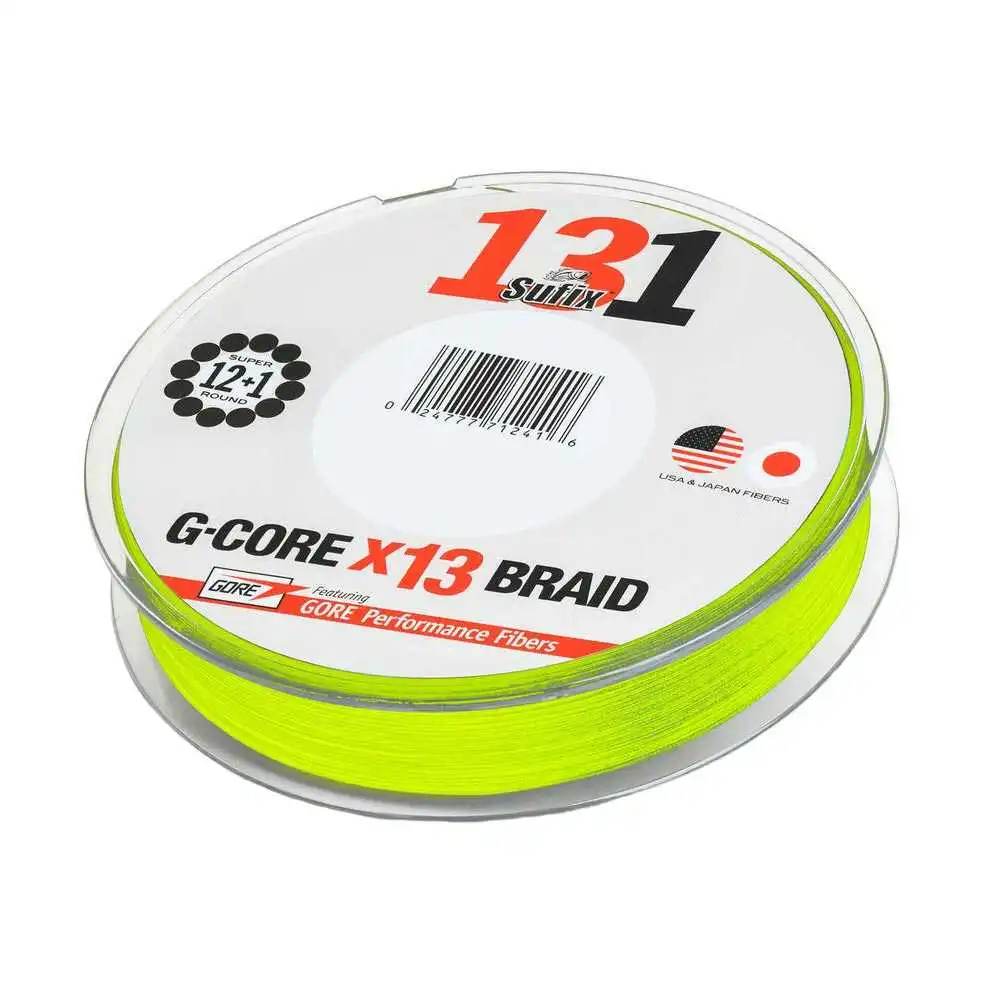 Rapala Sufix 131 G-Core Neon Chartreuse 150m 0,148mm 8,1kg