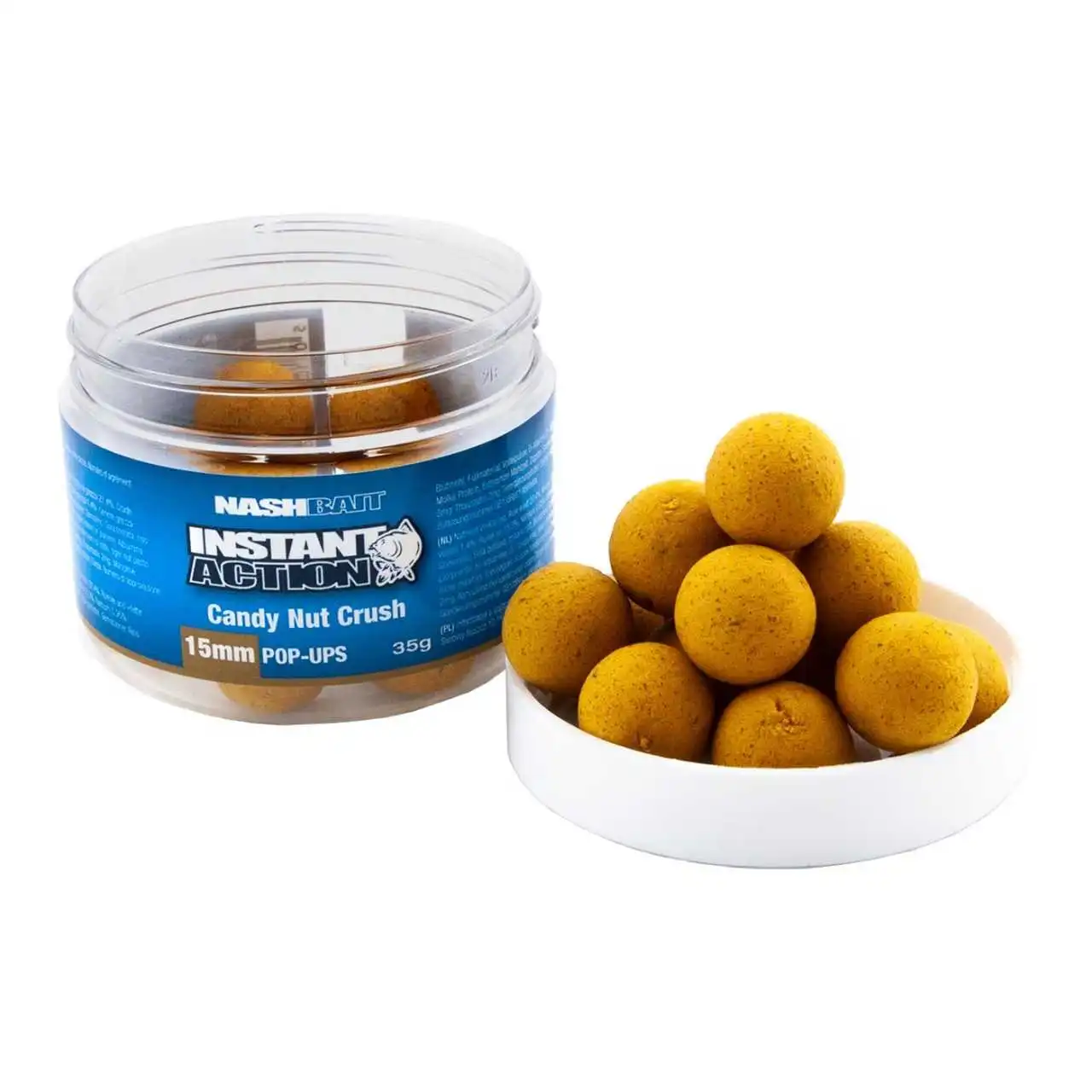 Nash Bait Candy Nut Crush Pop Ups 15mm 35g