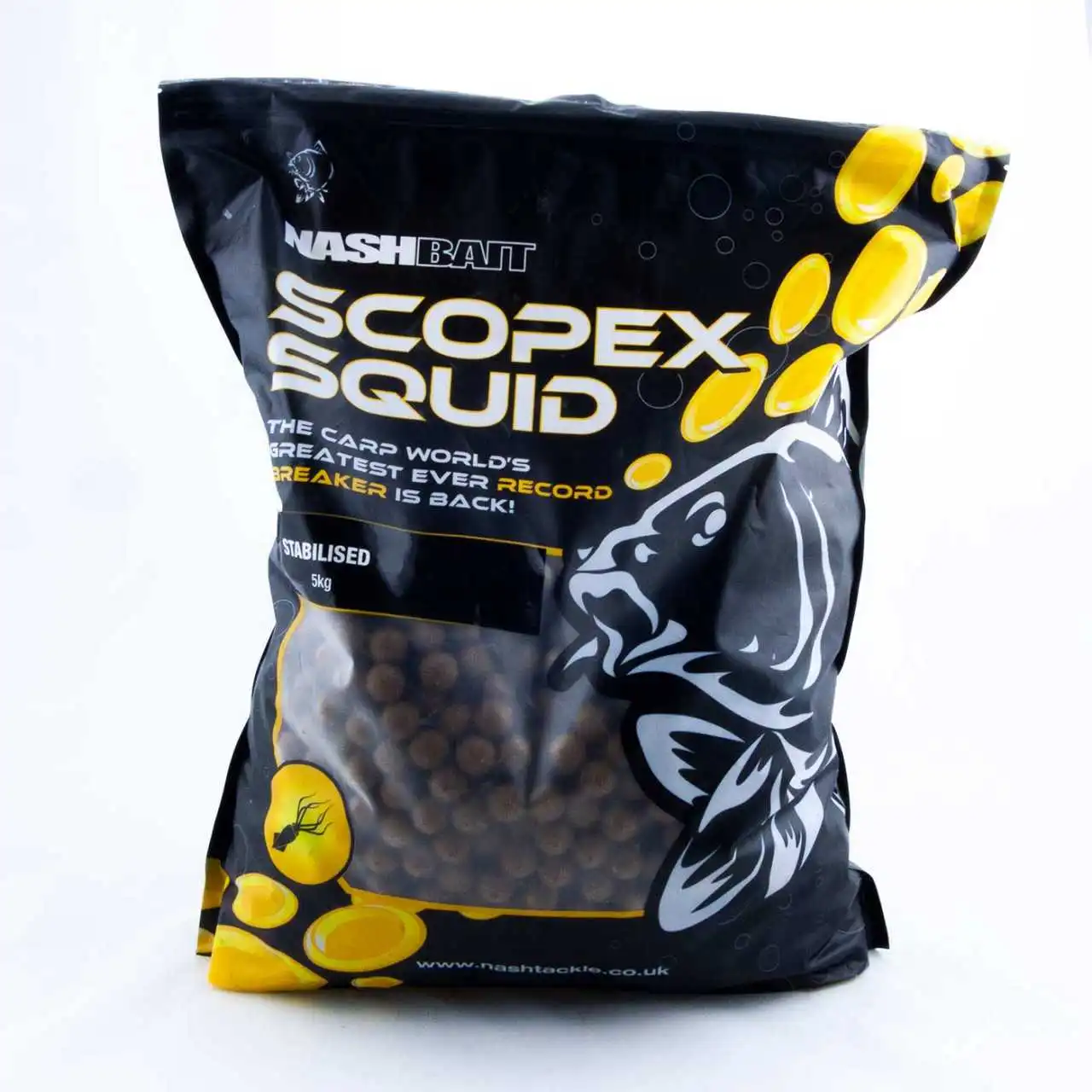 Nash Bait Scopex Squid Boilies 20mm 5kg