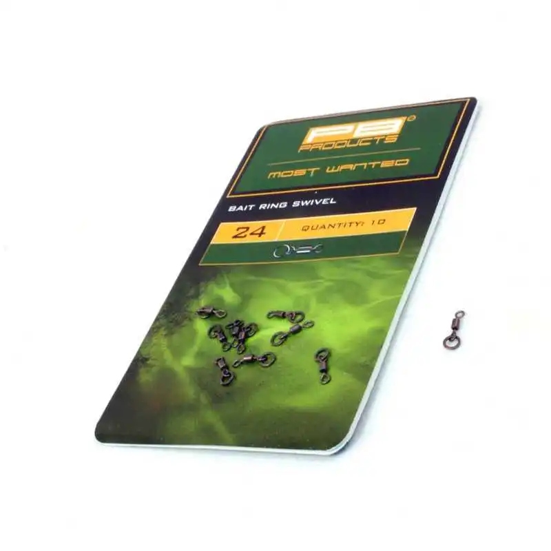 PB Products Bait Ring Swivel 10 Stück