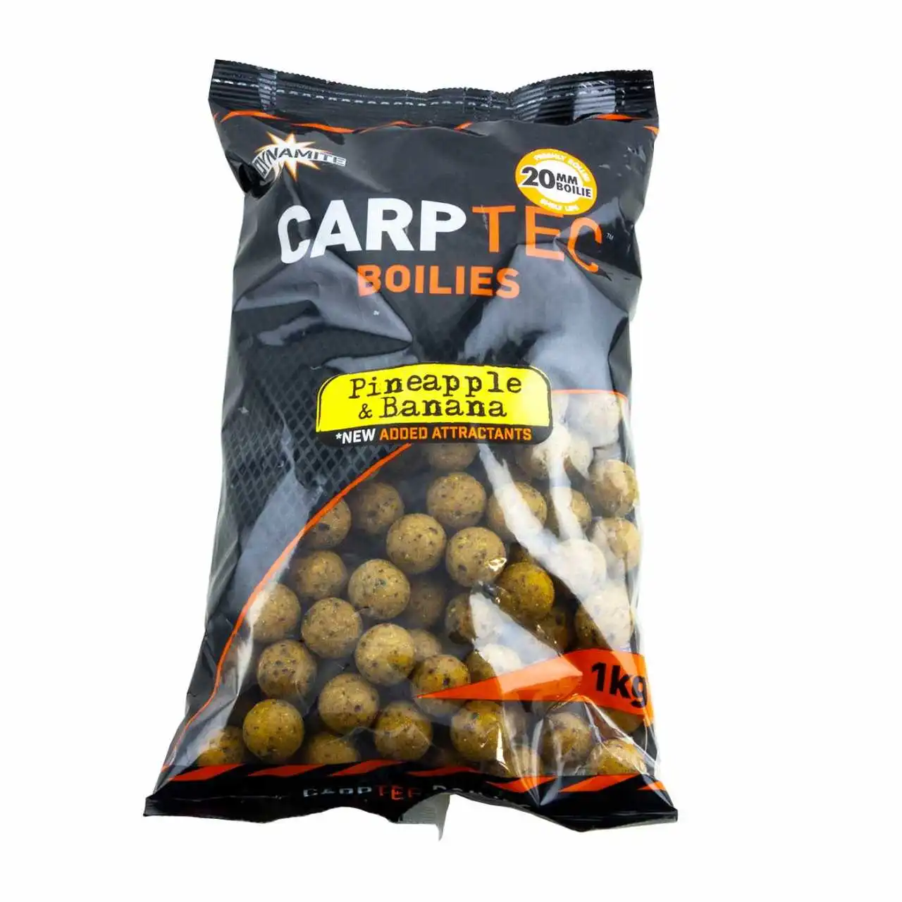 Dynamite Baits CarpTec Boilies 20mm 1kg Pineapple Banana
