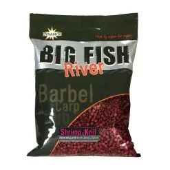 Dynamite Baits Big Fish River Feed Pellets Shrimp & Krill 4,6,8mm 1,8kg
