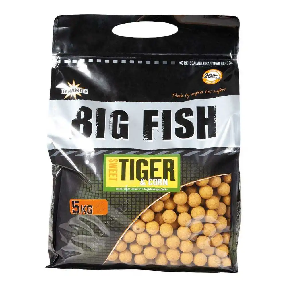 Dynamite Baits Sweet Tiger & Corn Boilies 20mm 5kg