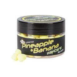 Dynamite Baits Fluro Wafters Pineapple & Banana Yellow 14mm 50g