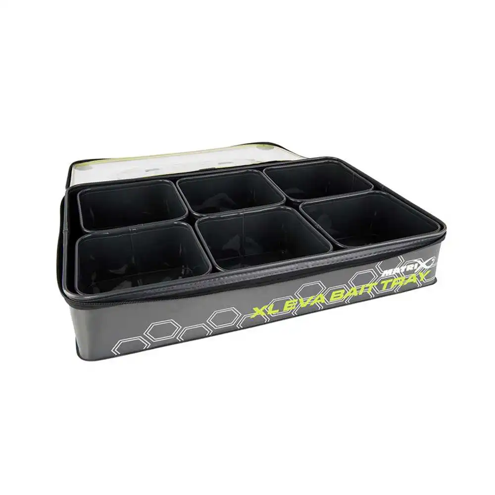 Fox Matrix XL EVA Bait Tray Inc. 6 Tubs Heit – Bild 2
