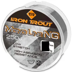 Iron Trout Mono Line NG 0,22 Mm 4,09 Kg 250 Meter Grey Transparent