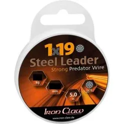 Iron Claw Steel Leader 1X19 0,40 Mm 9 Kg 5 Meter